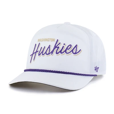 Men's '47  White Washington Huskies Fairway Hitch Adjustable Hat