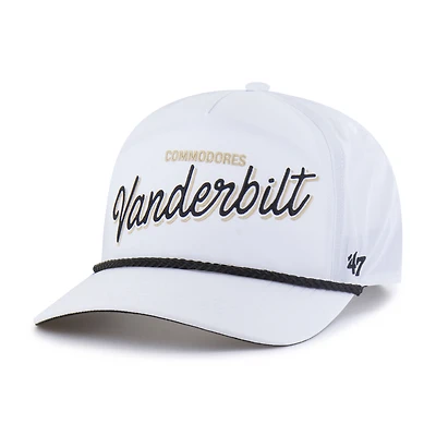 Men's '47  White Vanderbilt Commodores Fairway Hitch Adjustable Hat