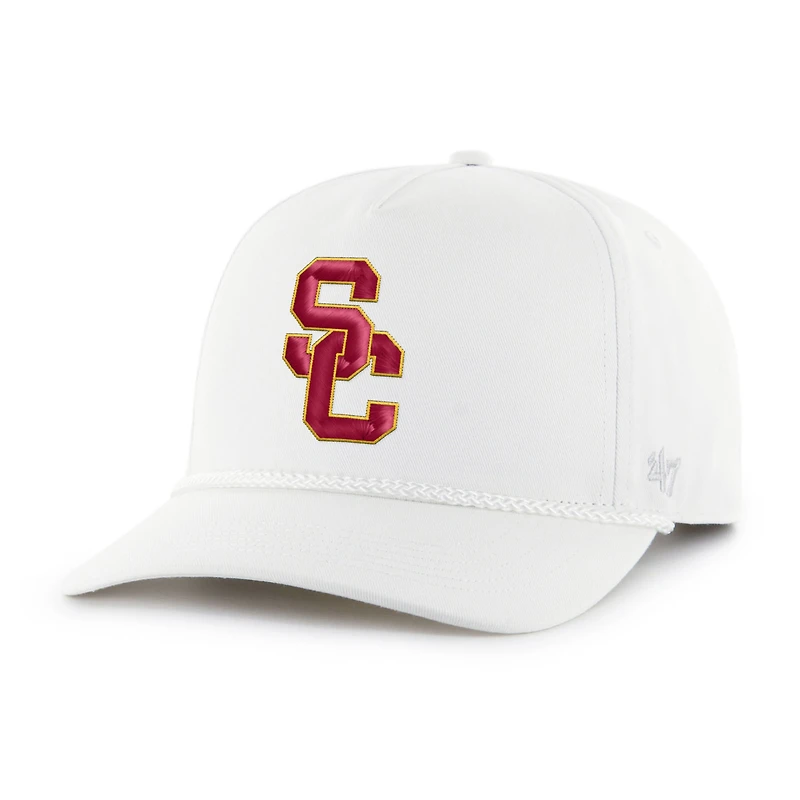 Men's '47  White USC Trojans Rope Hitch Adjustable Hat