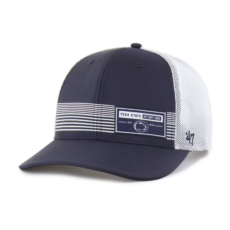 Men's '47  Navy Penn State Nittany Lions Rangefinder brrr Trucker Adjustable Hat