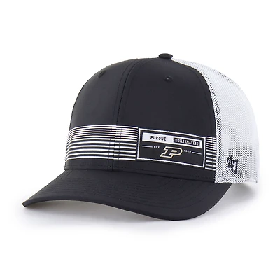 Men's '47  Black Purdue Boilermakers Rangefinder brrr Trucker Adjustable Hat
