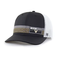 Men's '47  Black Vanderbilt Commodores Rangefinder brrr Trucker Adjustable Hat