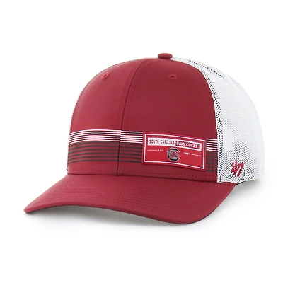 Men's '47  Garnet South Carolina Gamecocks Rangefinder brrr Trucker Adjustable Hat