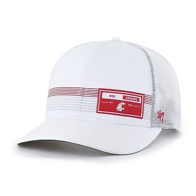 Men's '47  White Washington State Cougars Rangefinder brrr Trucker Adjustable Hat