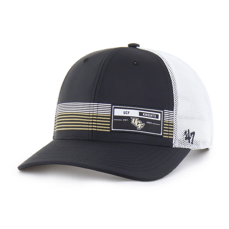 Men's '47  Black UCF Knights Rangefinder brrr Trucker Adjustable Hat