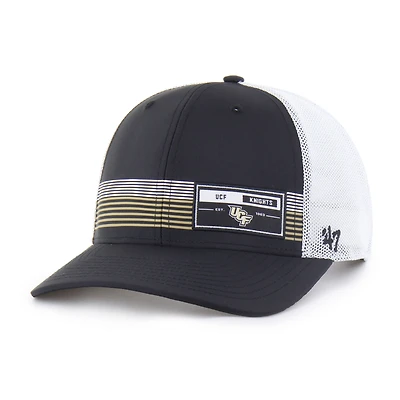 Men's '47  Black UCF Knights Rangefinder brrr Trucker Adjustable Hat