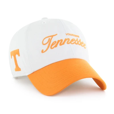 Men's '47 White Tennessee Volunteers Contemporary Basics Foundation Clean Up Adjustable Hat