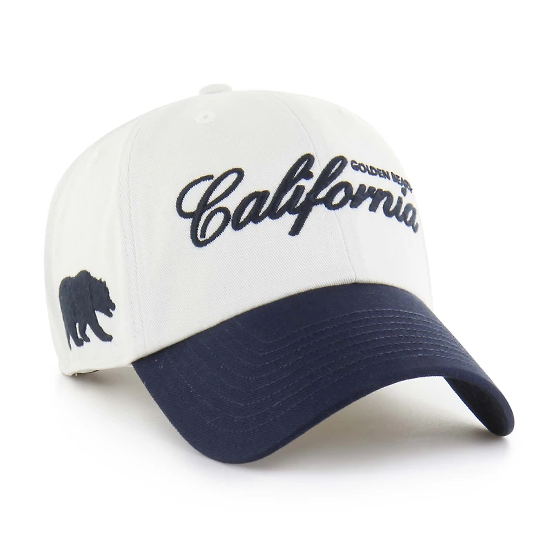Men's '47 White Cal Bears Contemporary Basics Foundation Clean Up Adjustable Hat