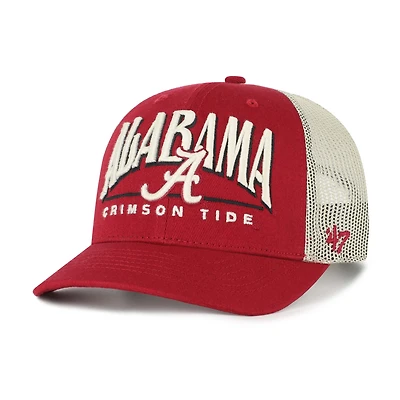 Men's '47 Crimson Alabama Crimson Tide Arid Adjustable Trucker Hat
