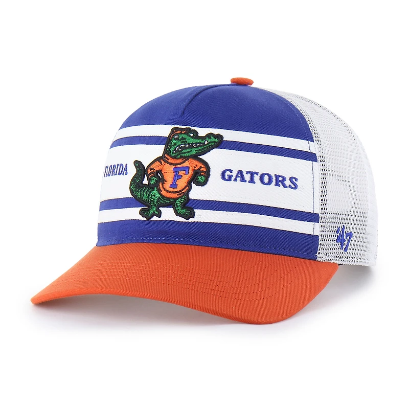 Youth '47 Royal/Orange Florida Gators Super Stripe Hitch Adjustable Trucker Hat