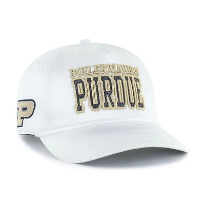 Women's '47 White Purdue Boilermakers Outspoken Hitch Adjustable Hat