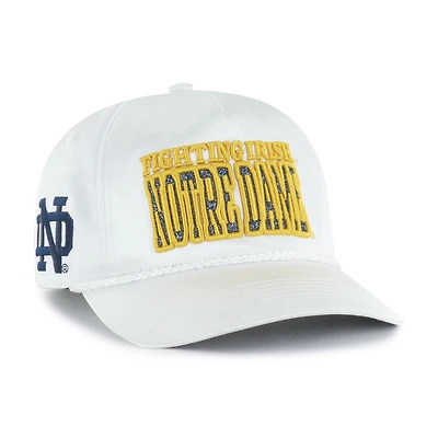 Women's '47 White Notre Dame Fighting Irish Outspoken Hitch Adjustable Hat
