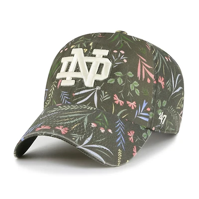 Women's '47 Moss Green Notre Dame Fighting Irish Verbena Clean Up Adjustable Hat