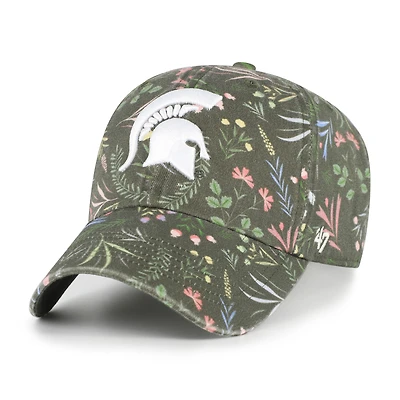 Women's '47 Moss Green Michigan State Spartans Verbena Clean Up Adjustable Hat