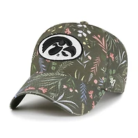Women's '47 Moss Green Iowa Hawkeyes Verbena Clean Up Adjustable Hat
