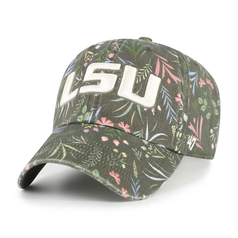 Women's '47 Moss Green LSU Tigers Verbena Clean Up Adjustable Hat
