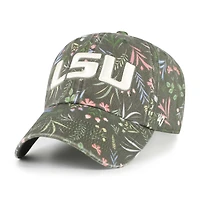 Women's '47 Moss Green LSU Tigers Verbena Clean Up Adjustable Hat