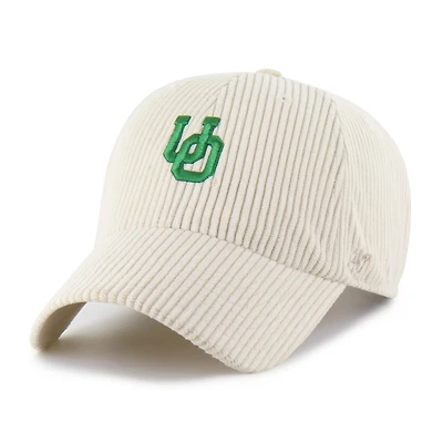 Unisex '47 Cream Oregon Ducks Luminance Mellow Clean Up Adjustable Hat
