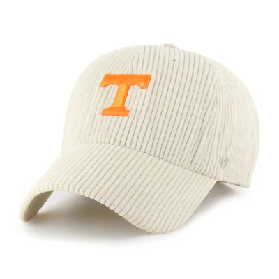 Unisex '47 Cream Tennessee Volunteers Luminance Mellow Clean Up Adjustable Hat