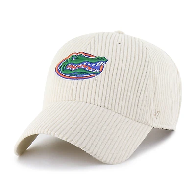 Unisex '47 Cream Florida Gators Luminance Mellow Clean Up Adjustable Hat