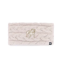 Women's '47  Natural Georgia Bulldogs Core & Inline Latte Knit Headband