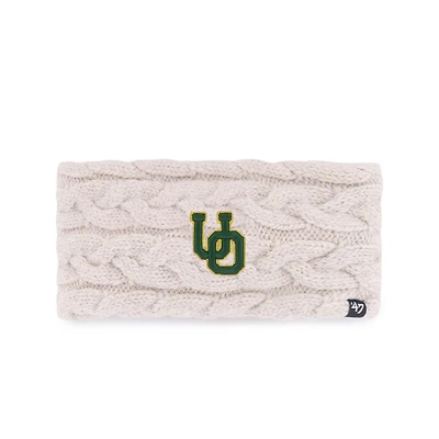 Women's '47  Natural Oregon Ducks Core & Inline Latte Knit Headband