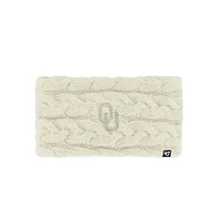 Women's '47  Natural Oklahoma Sooners Core & Inline Latte Knit Headband
