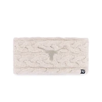 Women's '47  Natural Texas Longhorns Core & Inline Latte Knit Headband