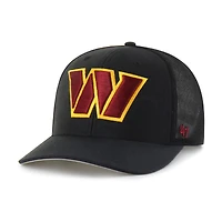 Men's '47 Black Washington Commanders Blackball Trophy Flex Hat