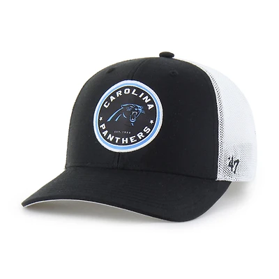 Men's '47  Black Carolina Panthers Disclose Trophy Flex Hat