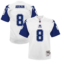 Youth Mitchell & Ness Troy Aikman White Dallas Cowboys 1994 Alternate Legacy Jersey
