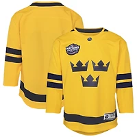 Youth  Yellow Sweden 2025 4 Nations Face-Off Premier Jersey