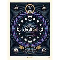Phenom Gallery   2024 NHL Draft 18" x 24" Serigraph