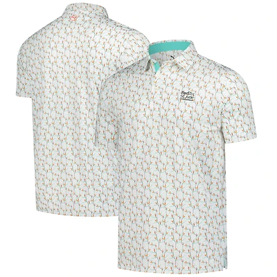 Men's Puma  White FedEx St. Jude Championship MATTR Paradise Polo
