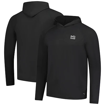 Men's Puma  Black FedEx St. Jude Championship You-V Pullover Hoodie