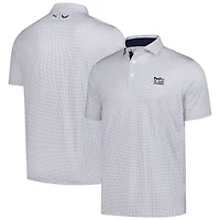 Men's Puma  White FedEx St. Jude Championship Volition Micro Star MATTR Polo