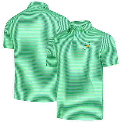 Men's Under Armour  Green 2025 WM Phoenix Open Drive Groove Stripe Polo