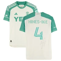 Brendan Hines-Ike Austin FC Autographed Match-Used #4 adidas Jersey from the 2024 MLS Season