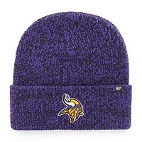 Men's '47  Heather Purple Minnesota Vikings Brain Freeze Cuffed Knit Hat
