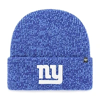 Men's '47  Heather Blue New York Giants Brain Freeze Cuffed Knit Hat
