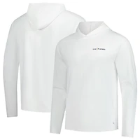 Men's Puma White THE PLAYERS You-V Brrr Raglan Pullover Hoodie