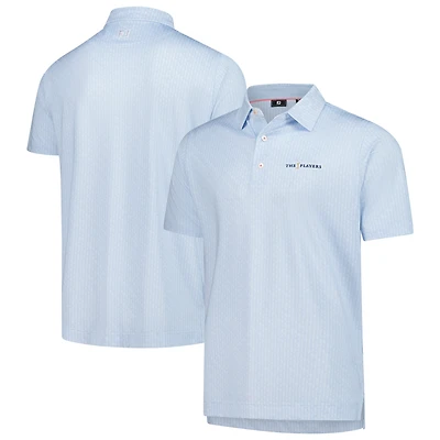 Men's FootJoy  Light Blue 2025 THE PLAYERS ProFry Figure Lisle Polo