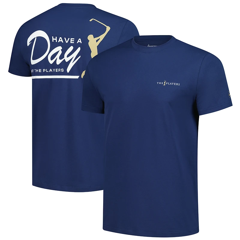 Men's Breezy Golf Navy THE PLAYERS Have A Day T-Shirt