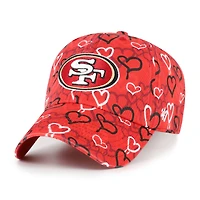 Girls Toddler '47 Scarlet San Francisco 49ers Mural Clean Up Adjustable Hat