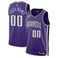 Unisex Adult Nike Purple Sacramento Kings Swingman Custom Jersey - Classic Edition