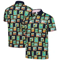 Men's Puma  Navy Arnold Palmer Invitational Photo MATTR Polo