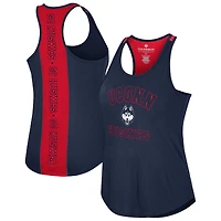 Women's Colosseum  Navy UConn Huskies 10 Days Tank Top