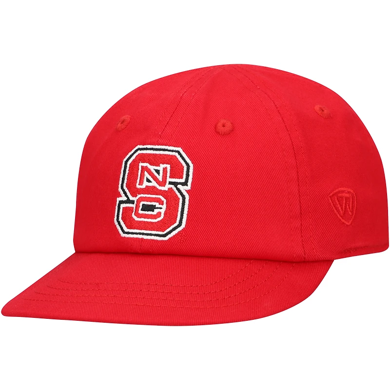 Infant Top of the World  Red NC State Wolfpack Mini Me Flex Hat