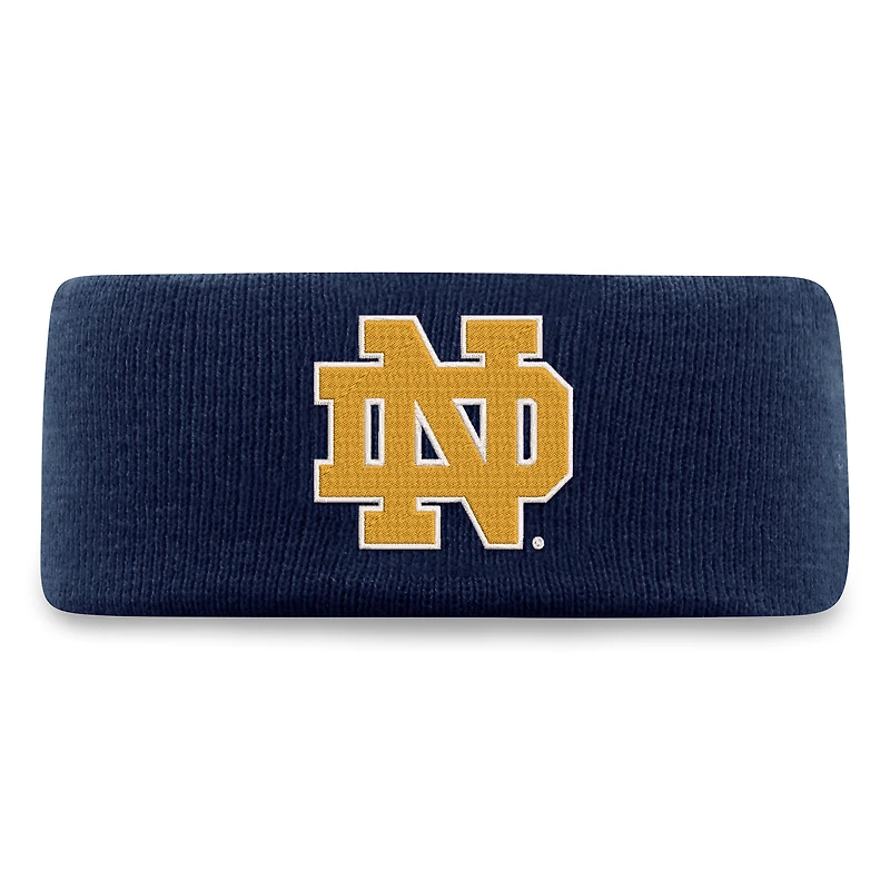 Men's Top of the World Navy Notre Dame Fighting Irish Knit Headband