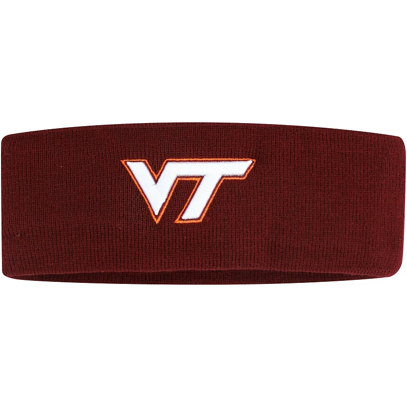 Men's Top of the World Maroon Virginia Tech Hokies Team Logo Knit Headband
